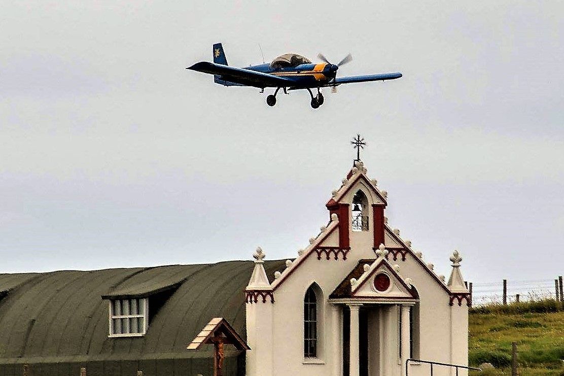 ZENAIR Super Zodiac (G-CEBA) - POW Italian Chapel Orkney