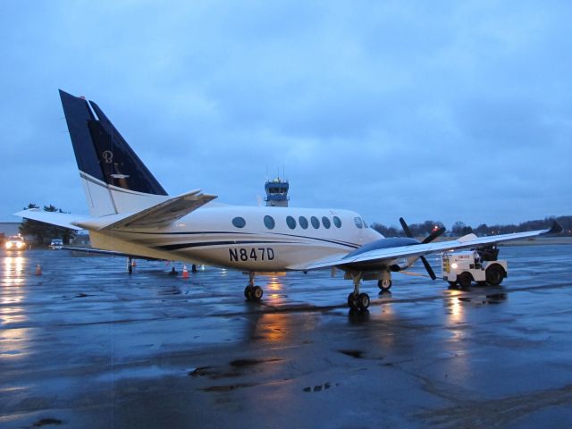 Cessna Skylane (N847D) - This fine King Air B100 is available for charter in the Northeast from CFM Corporate Flight Management.