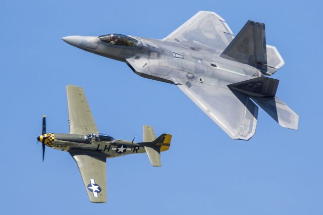 Lockheed F-22 Raptor — - Just now starting to edit my photos that have piled up... Boy do I have some work to do. 