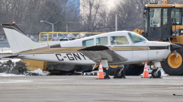 Beechcraft Sundowner (C-GYNG) - This Little dude came in for customs!