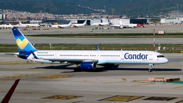 Boeing 757-200 (D-ABOA) - Barcelone, 7 décembre 2016