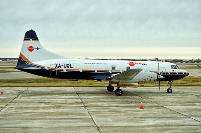 CONVAIR CV-580 (XA-URL)