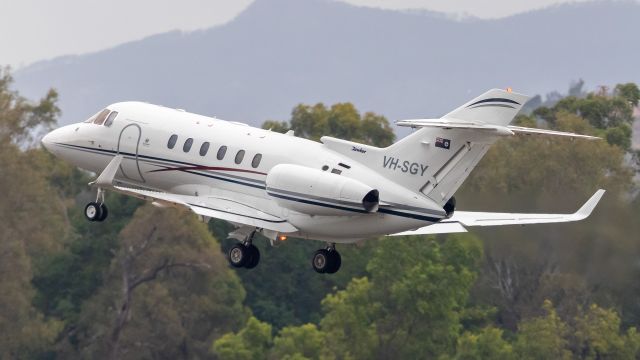 Hawker 800 (VH-SGY)