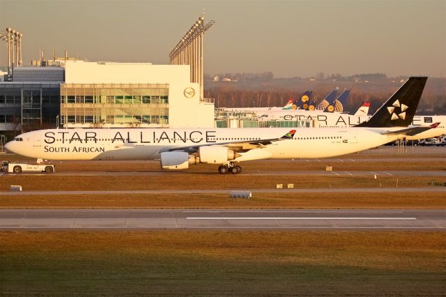Airbus A340-600 (ZS-SNC)