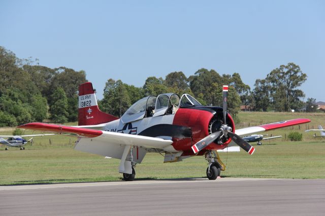 North American Trojan (VH-FNO) - T-28br /S/N 138122.br /Manufactured in 1954, USAbr /Photo: 28.01.2017