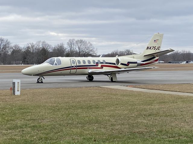 Cessna Citation V (N475JC) - Date Taken: January 14, 2023