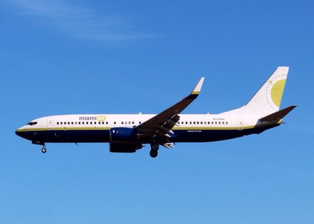 Boeing 737-800 (N733MA) - At Shreveport Regional.