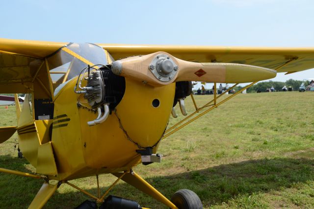 NC16745 — - Taylor J-2 Cub single blade prop.  Cub built in 1936.