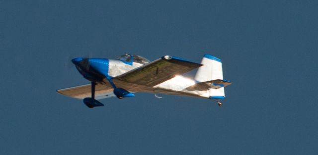 Vans RV-7 (N366KJ) - Aircraft on a cross wind from 27 at Carson City