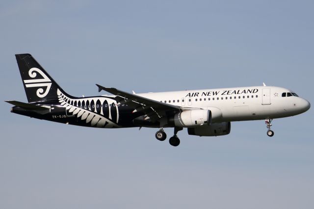 Airbus A320 (ZK-OJQ) - on 27 July 2019