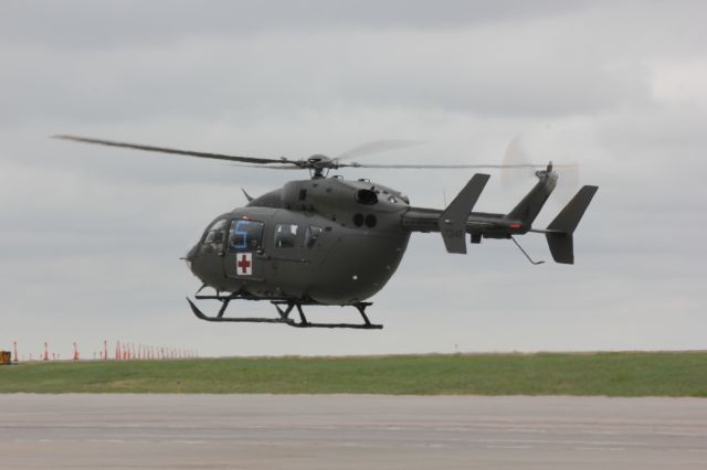 KAWASAKI EC-145 (1072146) - UH-72A Lakota at evacuation exercise at DIA