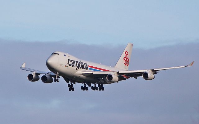 Boeing 747-400 (LX-VCV) - cargolux b747-4r7(f) lx-vcv landing at shannon 20/1/19.