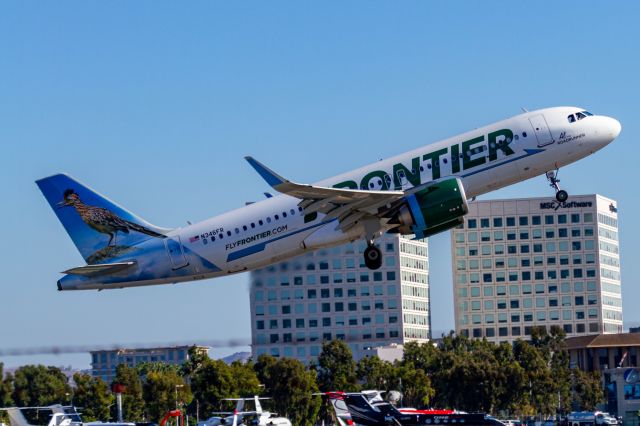 Airbus A320 (N346FR) - Al the Roadrunner