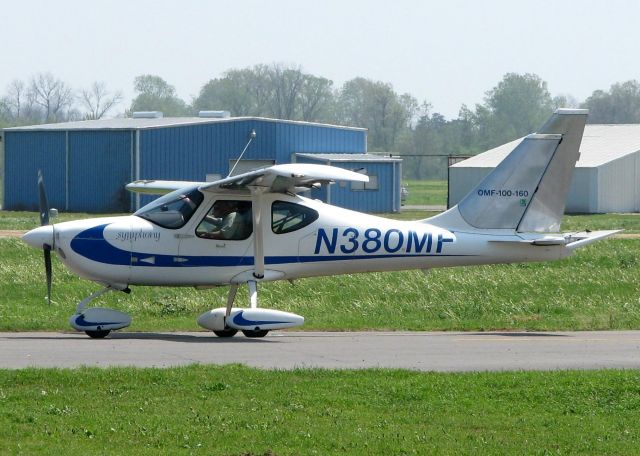 OMF Symphony (N380MF) - At Downtown Shreveport.