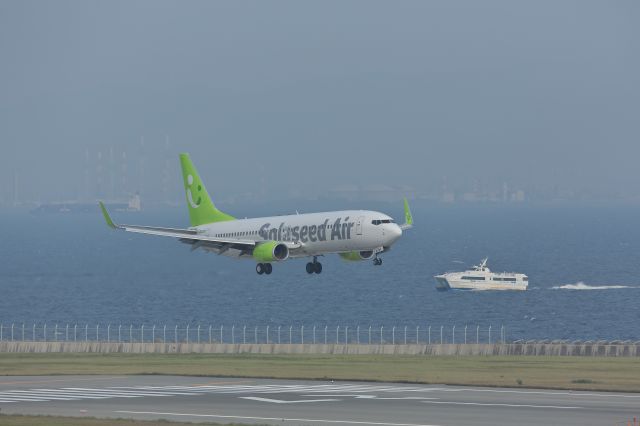 Boeing 737-800 (JA805X) - Solaseed Air  ICAO : SNJ