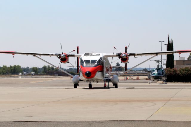 Short 330 (N175Z) - KRDD - USFS "Sherpa" at Redding for some minor work on the interior.7-28-2016