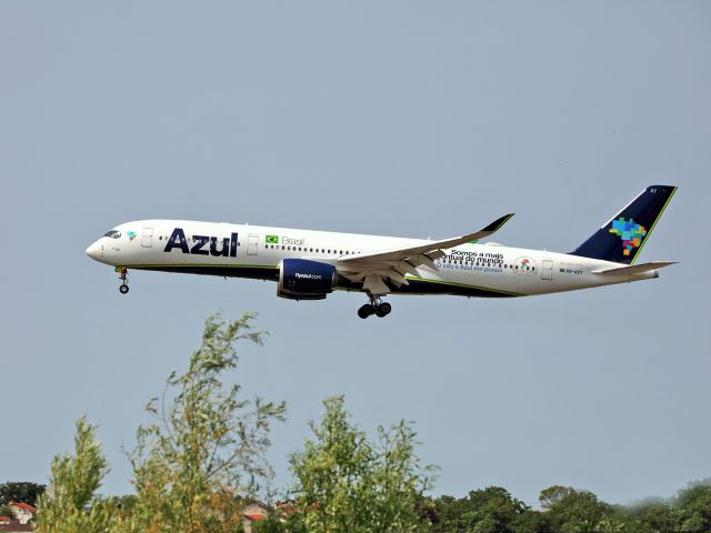 Airbus A350-900 (PR-AOY) - Livery"somos a mais pontual do mundo" From Campinas,Viracopos Airport.VCP.