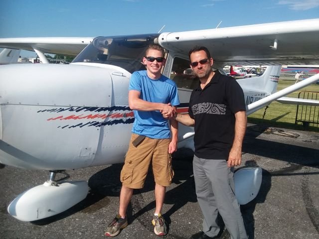 Cessna Skyhawk (N97883) - Student pilots first solo!