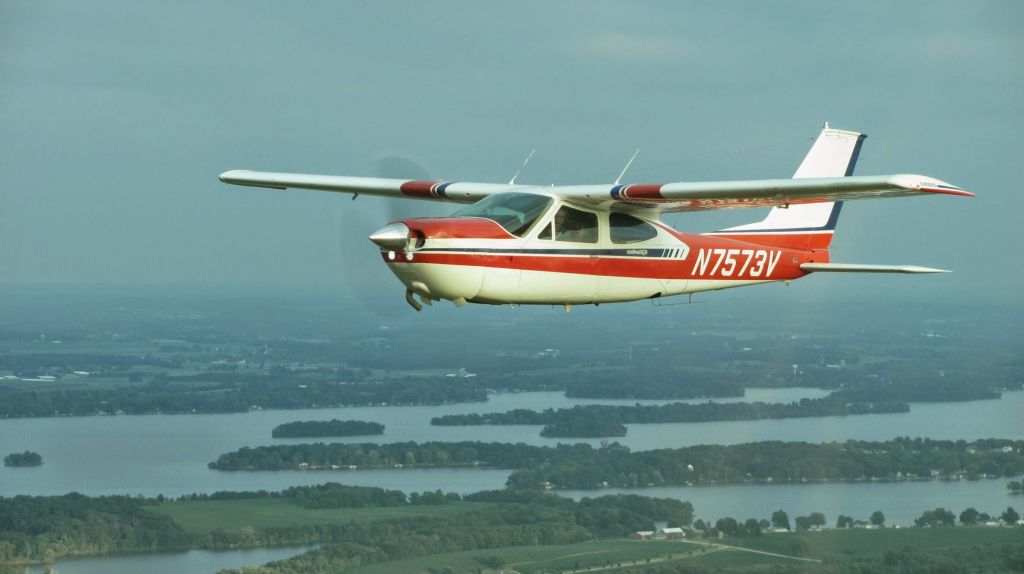 Cessna 177RG Cardinal RG (N7573V) - Over Beaver Dam WI, 7/25/2014