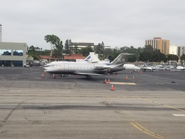 Canadair Challenger (N604WB) - Photo taken 9-4-18