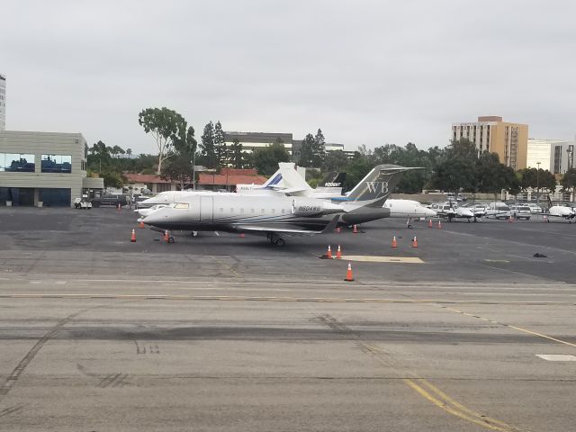 Canadair Challenger (N604WB) - Photo taken 9-4-18