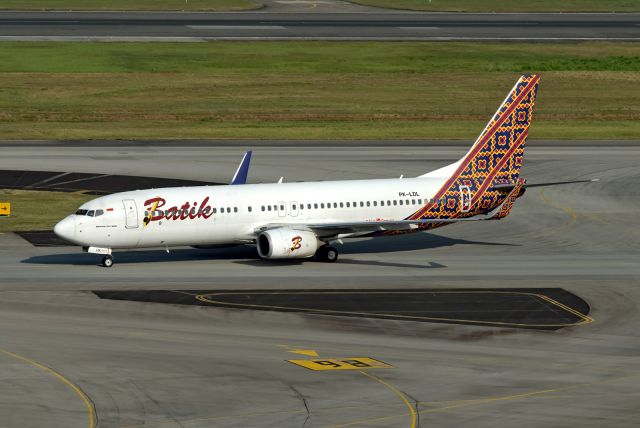 Boeing 737-800 (PK-LDL)