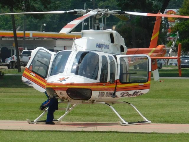 Bell 407 (N613PA) - Air One Delta at Bolivar County Hospital 