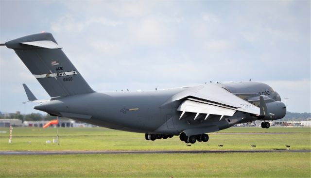 06-6156 — - rch523 usaf travis c-17a 06-6156 landing at shannon 8/6/19.