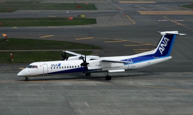 de Havilland Dash 8-400 (JA462A) - Taxing at New Citose AP (CTS) Sapporo-Japanbr /2016/05/09