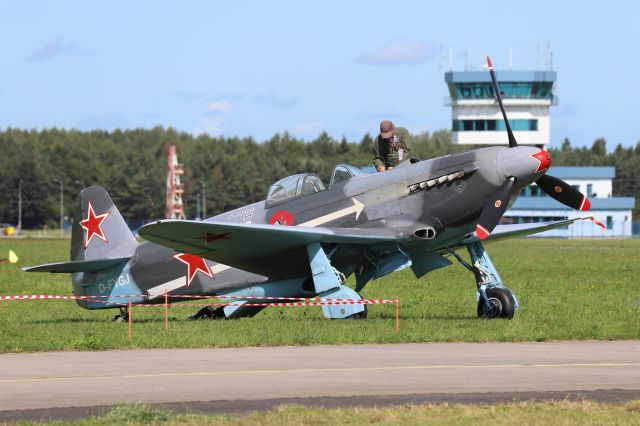 YAKOVLEV Yak-3 (D-FYGJ) - Photo taken on August 21, 2021 at Gdynia Aerobaltic airshow. 