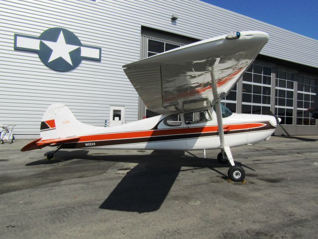 Cessna 170 (N1224V) - On the ramp.