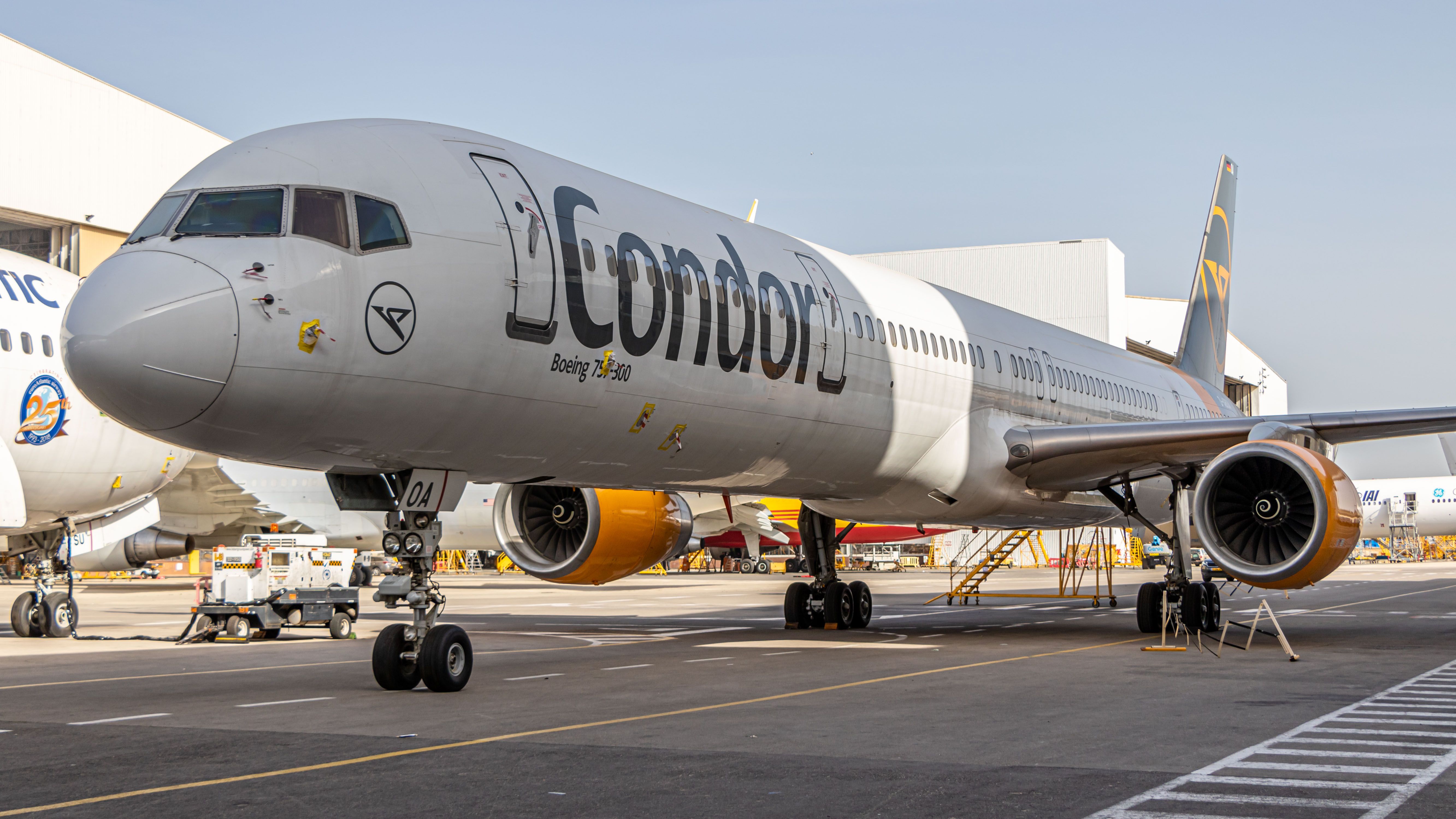 BOEING 757-300 (D-ABOA) - Condor Boeing 757-300 in storage at IAI Bedek