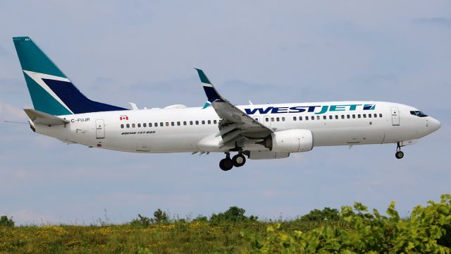 Boeing 737-800 (C-FUJR) - July 2018