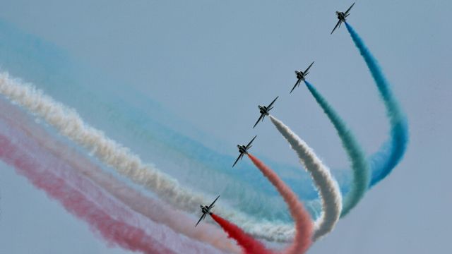 Boeing Goshawk — - The Red Arrows in Doha one week before the Dubai Air Show