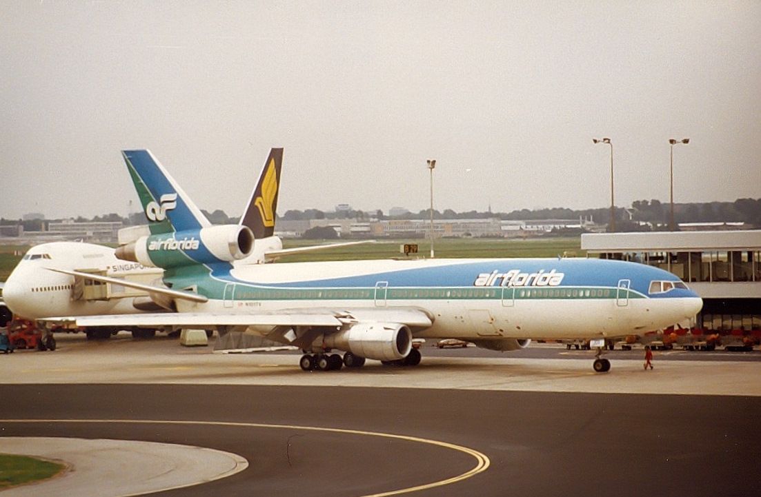 McDonnell Douglas DC-10 (N101TV) - Air Florida DC10-30CF cn46800 Archief jul-82