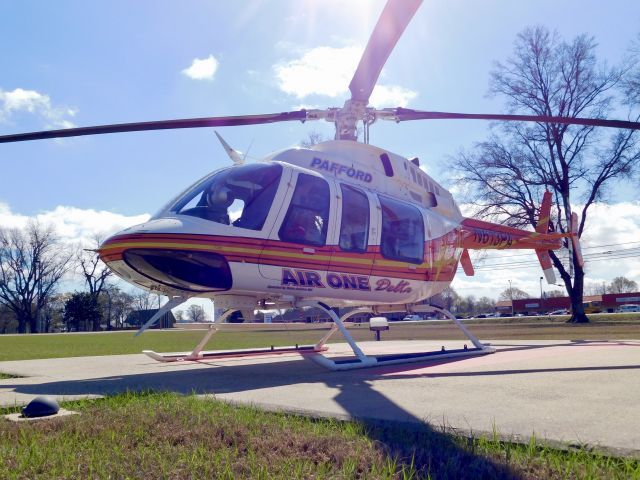 Bell 407 (N613PA) - Pafford Air One Delta at Bolivar Medical Center 