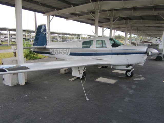 Mooney M-20 (N6755V) - CLEARWATER AIRPARK, CLEARWATER, FL, USA  02.22.2013