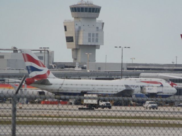 Boeing 747-400 (G-CIVD) - Boarding,at the gate!