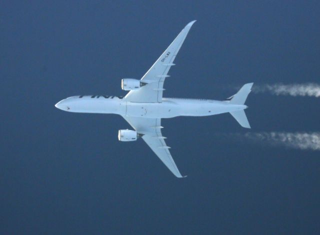 Airbus A350-900 (OH-LWA) - le 01-10-2015 derniers vols test avant livraison vertic vendee 43 000 ft