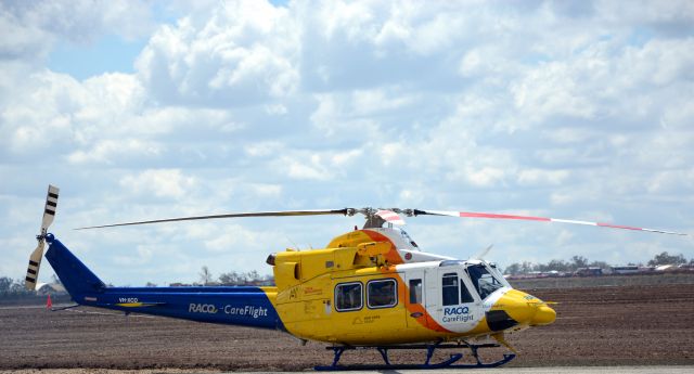 Bell 412 (VH-XCO) - Wellcamp Airport open day 28/9/2014