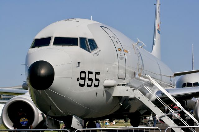 N955 — - US Navy Poseidon P-8A '955' at Farnborough 2014. mp©ð¸