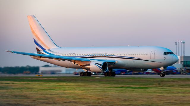 BOEING 767-200 (N767MW) - Taking off on 13R at Dallas Love Field September 1 2019.