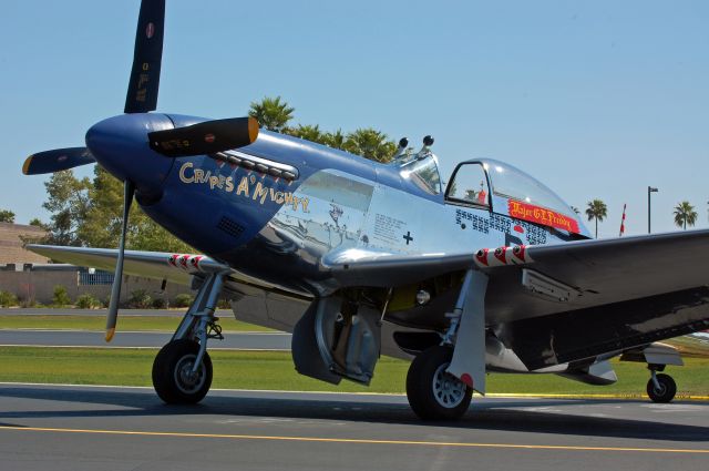 North American P-51 Mustang (N151BW) - #44-74813, Cripes A Mighty