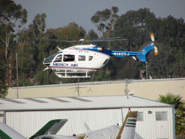 KAWASAKI EC-145 (N145SJ) - Landing at Fullerton