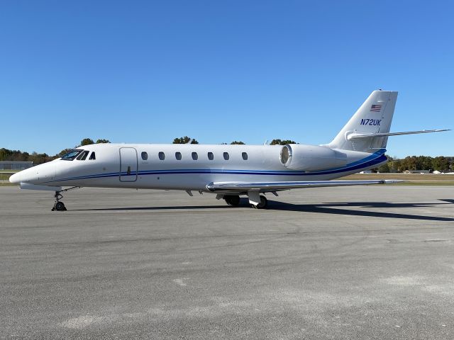 Cessna Citation Sovereign (N72UK) - Date Taken: October 27, 2021