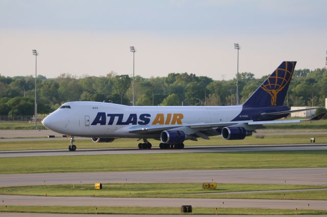 Boeing 747-400 (N493MC) - Atlas Air 747-400F dedicated freighter