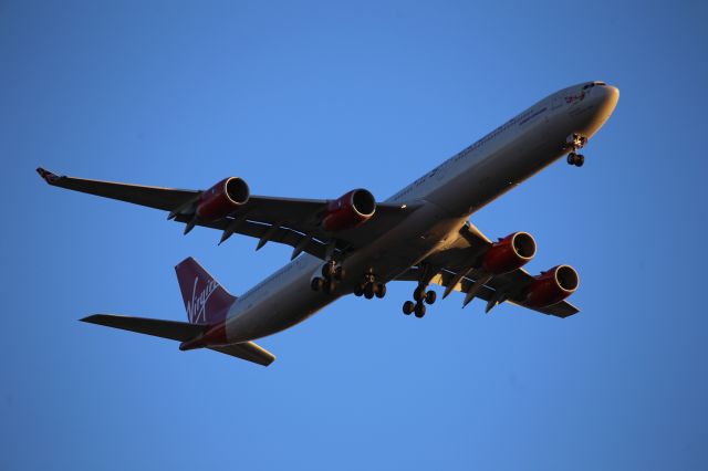 Airbus A340-600 (G-VRED)