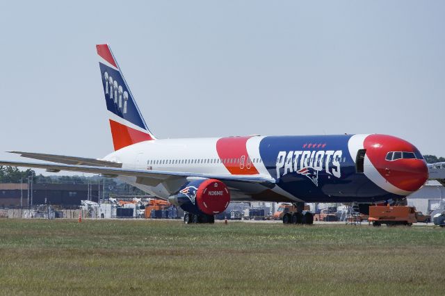 BOEING 767-300 (N36NE) - New England Patriots 767-300