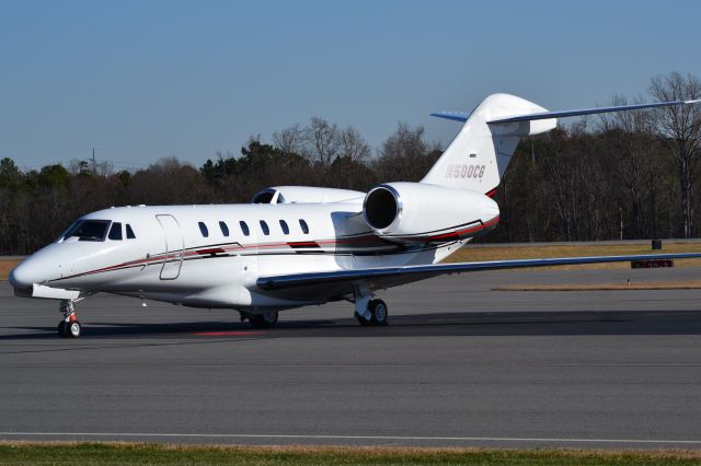 Cessna Citation X (N500CG) - AMALGAMATED CONSOLIDATED INC (NASCAR team owner Chip Ganassi) - 12/14/17