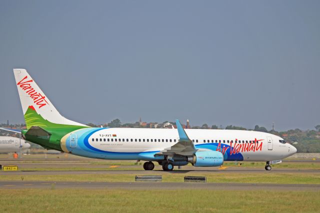 YJ-AV1 — - Air Vanuatu  Boeing 737-8Q8  YJ-AV1